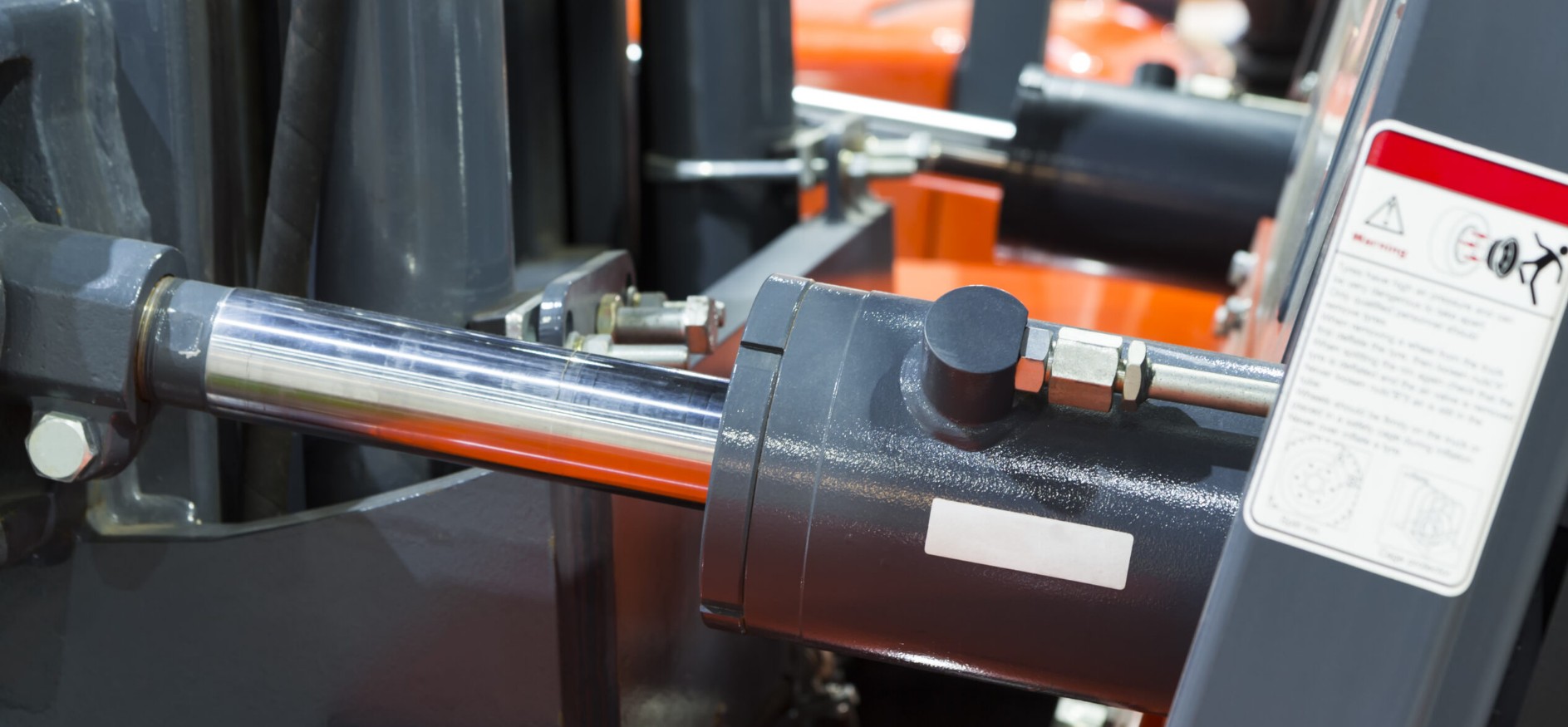 Industrial hydraulic components for forklifts