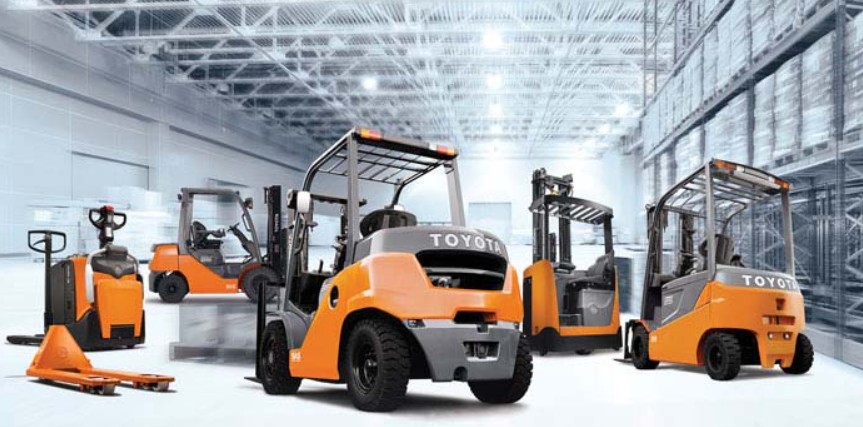 Toyota Material Handling forklift parts and spare parts Europe - Megantis